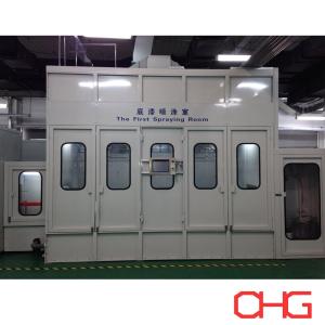 China Wet Paint Booth System with Advanced Water Curtain Filtration Technology wholesale