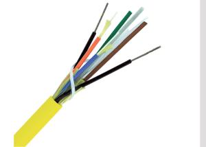 China 6 Core Indoor Breakout Fiber Optic Cable With 2.0mm Cable Inner wholesale
