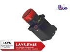 Round Red Push Button Switch Waterproof Illuminated Momentary Switch