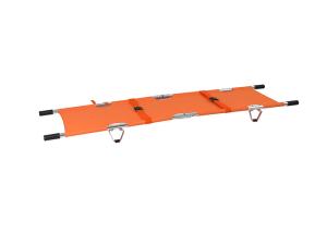 China Oxford Fabric Aluminum Alloy Ambulance Rescue Four Fold Stretcher wholesale
