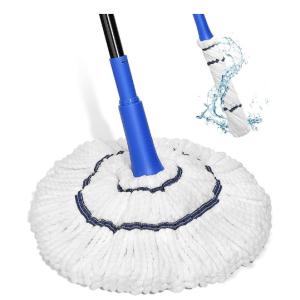 China Self-tightening mop, microfiber rotating mop wholesale