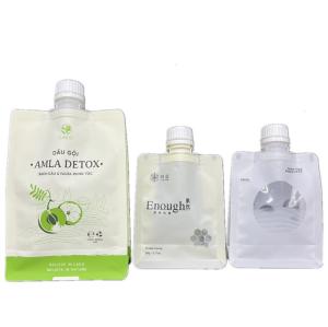 China Organic Fruit Puree Squeeze Baby Food Spout Pouch Reusable Juice Beverage Doypack Bag wholesale