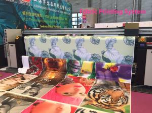 China 3 Pieces Print Heads Sublimation Printing Machine For Light Box / Table Cover wholesale