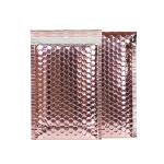 Customizable Rose Gold Bubble Cushioning Packaging Sack