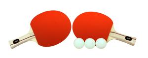 China Amateur Player Table Tennis Rackets 2 Performance Bats 3 Three - Star Balls wholesale