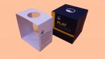 350g C1S Vape Cannabis Packaging Rigid Box With Sleeve Paper Insert , Softtouch