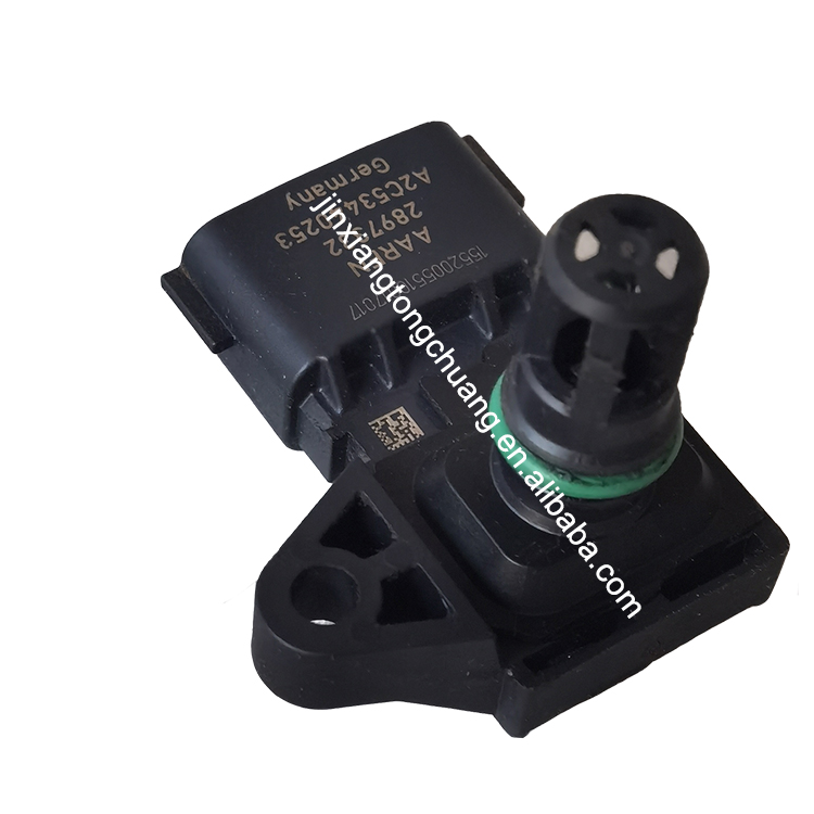 Black Foton Aumark Truck Intake Pressure Sensor 4921322 2897333 for 2005- Requirement