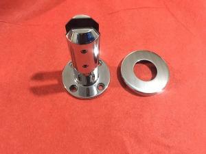 China Customizable Frameless Glass Balustrade Fixings , Inox Glass Pool Fence Fittings wholesale