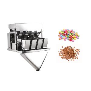 China Automatic 2/4 Heads Linear Weigher Packaging Machine Weighing Food wholesale