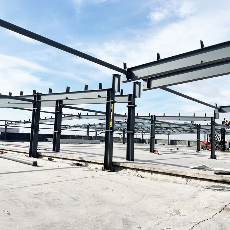 Customized Easy Install Prefabricated Steel Structure Workshop with Modern Design and C.Z Shape Steel Channel Purlin
