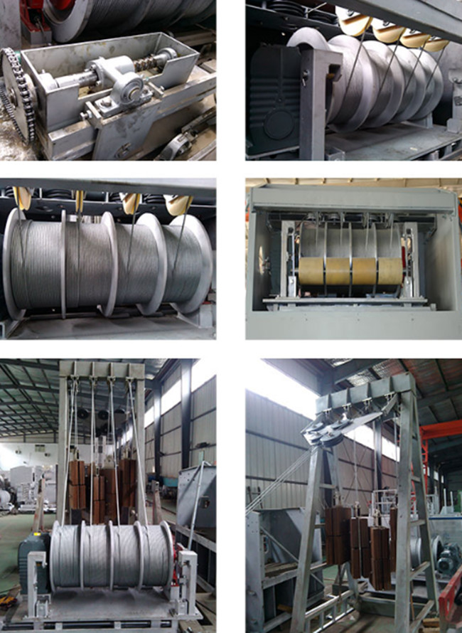 Q355b Grooved Cable Drum Multi Layer Winding Not Disorderly Winding Lebus