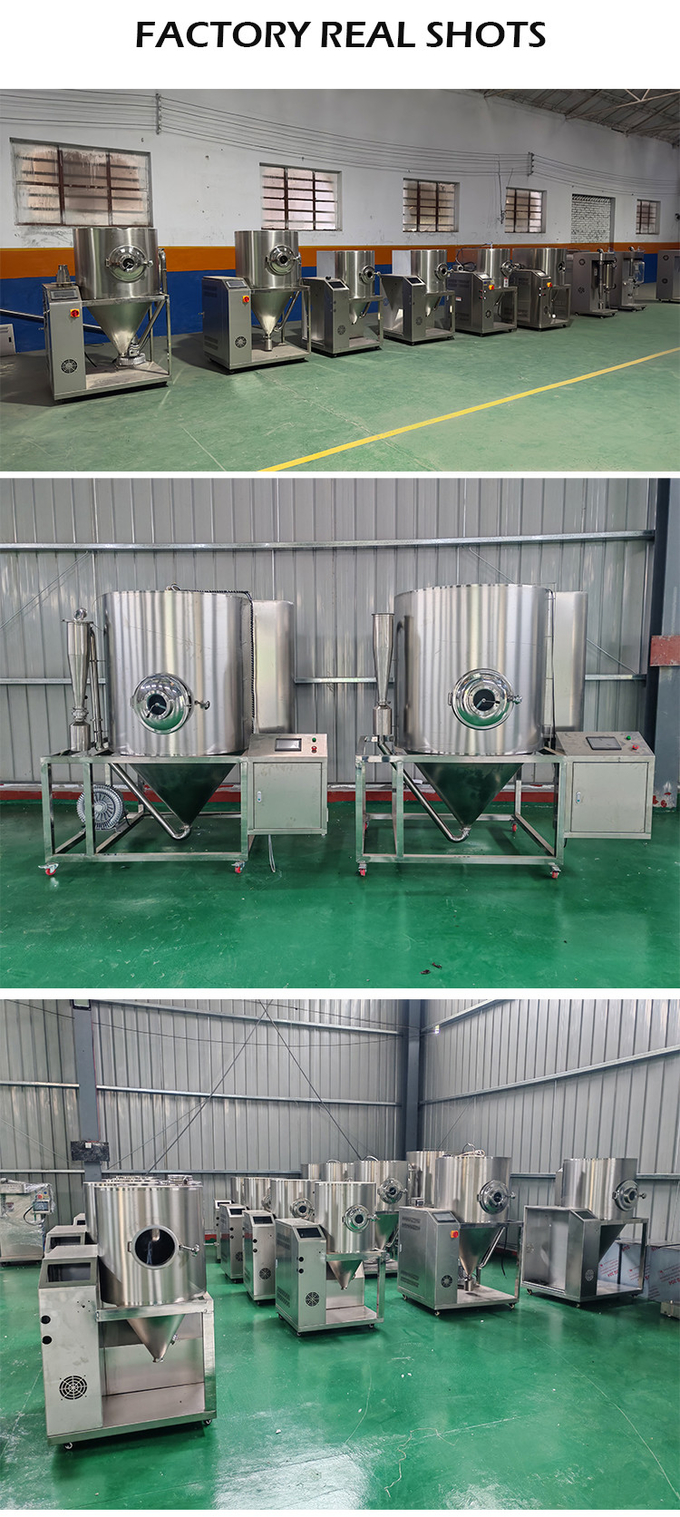 5l Industrial Coffee Spray Dryer Machine Detergent Spray Dryer Coffee Powder Making Machine