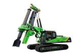 Rotary Low Headroom Driling Rig Pile Machine 560KN Construction Foundation