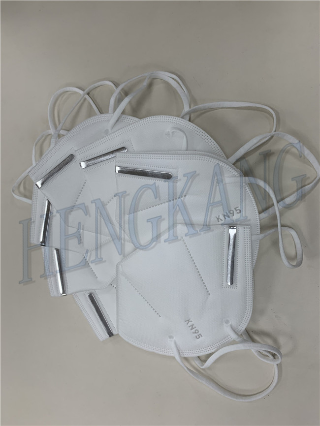 95 % Filtration N95 Face Mask Personal Protective With Fluid Resistant Layer