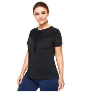 China Richee Women'S Plus Size Yoga Wear Round Neck Short Sleeve T Shirts skin friendly wholesale