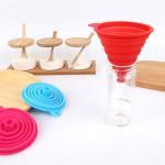Food Grade Silicone Collapsible Kitchen Funnel Flexible
