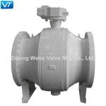 12" 300LB Carbon Steel Flanged Ball Valve Electric Operated API6D