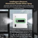 Intelligent Electric Water Spray Window Glass Cleaning Robot Vacuum for