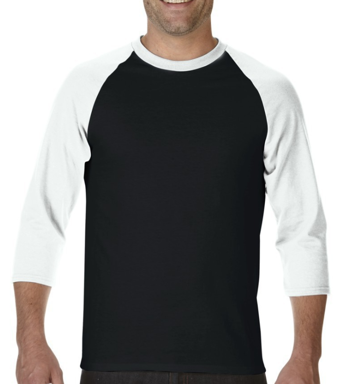100% soft feeling custom raglan baseball shirts wholesales