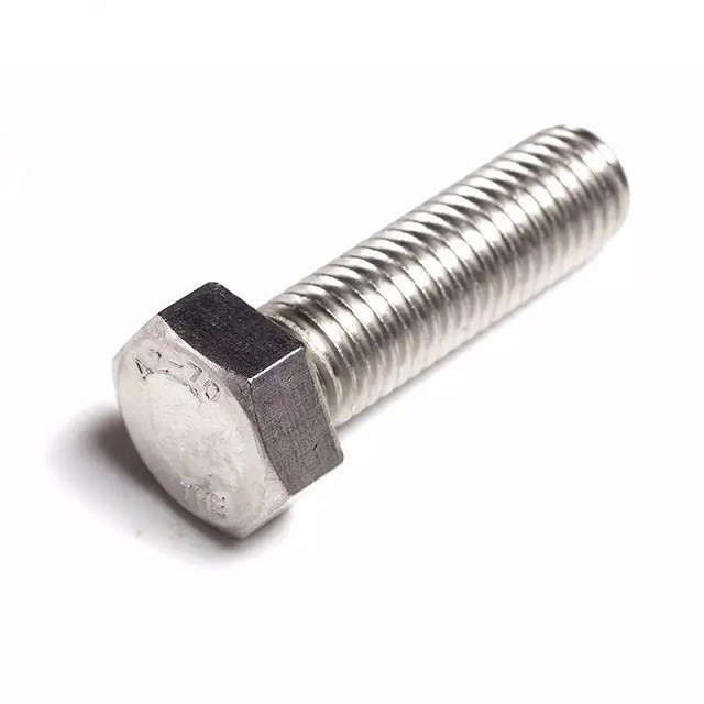 Carbon Stainless Steel Hex Bolts and Nuts with Washers in A2 70 Finish Length 10mm-300mm