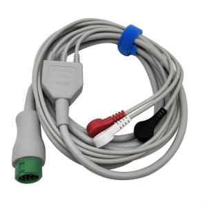 China EA6232B ECG Patient Cable Leadwire Direct Connect With Snap End wholesale