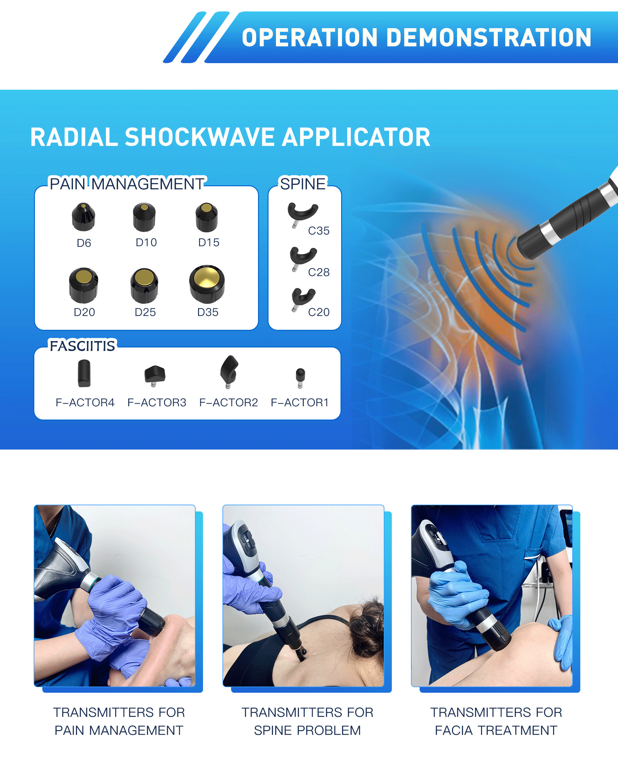 Ultrasound EMS Erectile Dysfunction Device Physiotherapy Shock Wave Equipment Shockwave Physical Therapy Machine Eswt Pain Relief