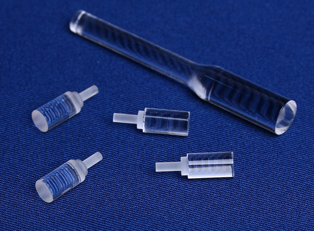 Uncoated Quartz Light Guide Rod Transparent Quartz Rod
