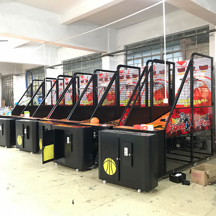 Dreamland Amusement Center Electronic Basketball Machine Coin Operated Street Basketball Arcade Game Machine