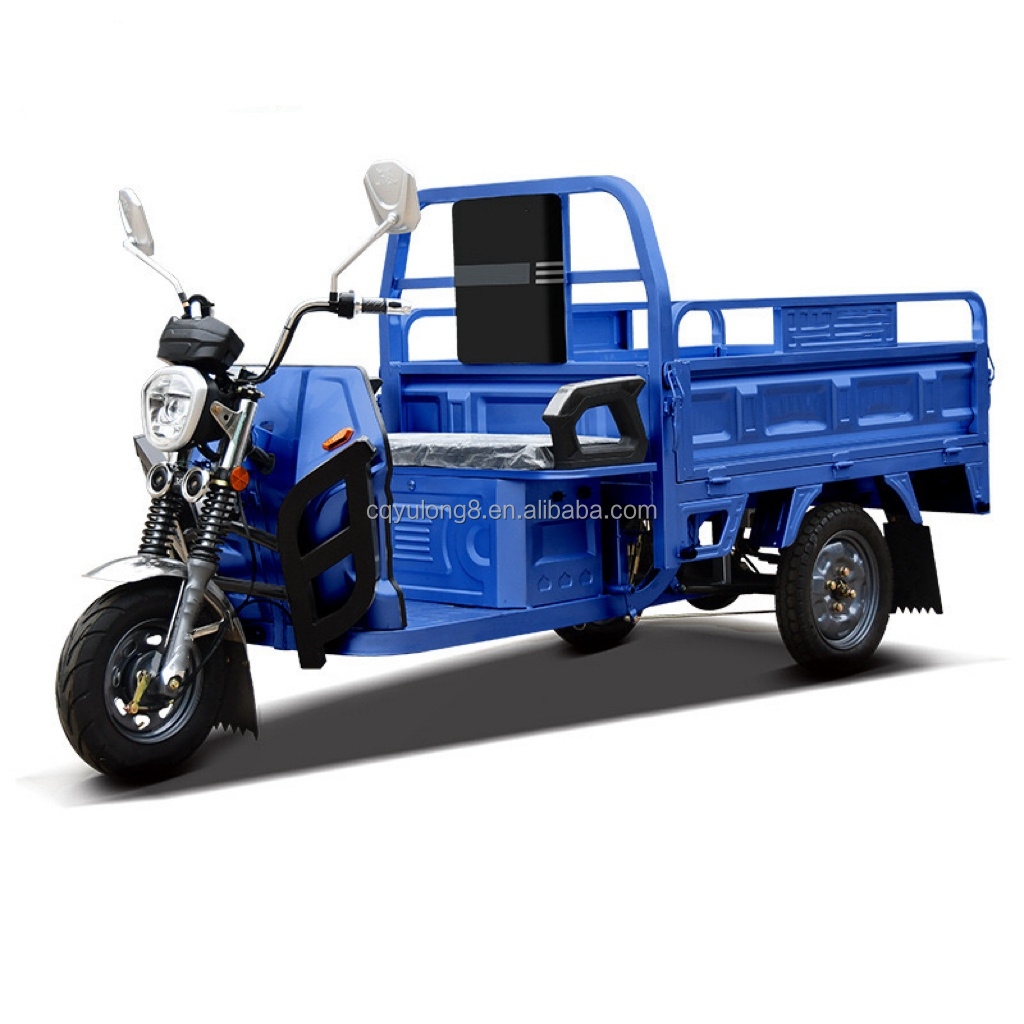 Hot Trending 1200w Open Body 3 Wheel Motorcycle Electric Cargo Tricycle for Transport