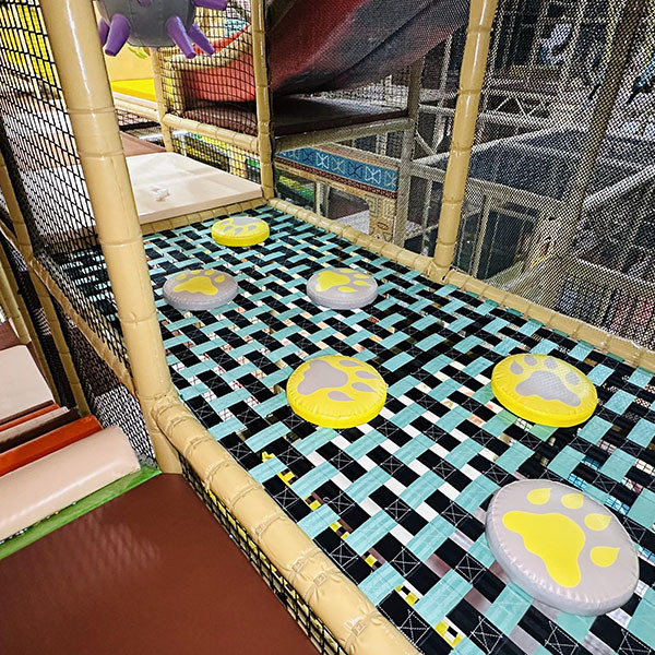 Custom Adventure Park Junior Ninja Course Indoor Playground Equipment
