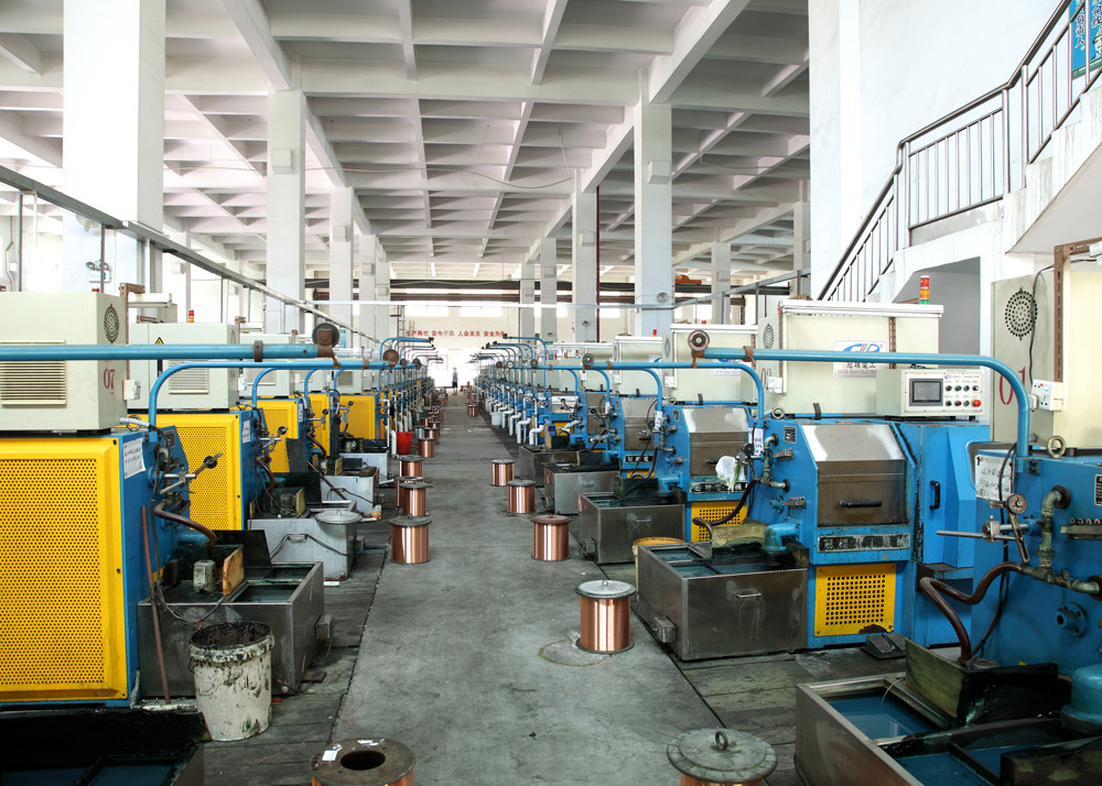High Speed 14D Copper Drawing Machine From 1.6mm To 0.2mm