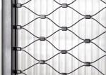 Black Oxide Flexible Stainless Steel Wire Rope Mesh For Aviary Fence