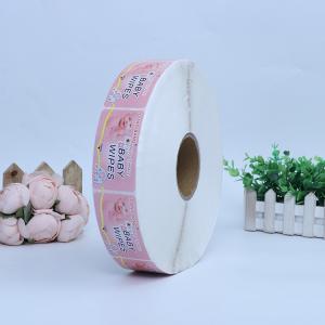 China Waterproof Custom Printed Vinyl Stickers Self Adhesive For Baby Wipes wholesale