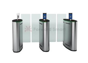 China Public Lobby Security RS485 Swing Sliding Turnstile wholesale