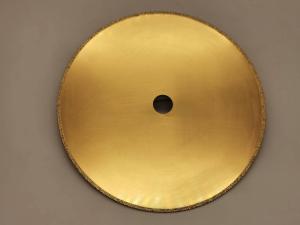 China D50/60 Electroplated Diamond Grinding Cutting Wheel 0.8mm Basebody 210*20*2mm wholesale