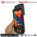High Definition 5.0 Inch Biometric Fingerprint Scanner Quad Core 1.3GHz