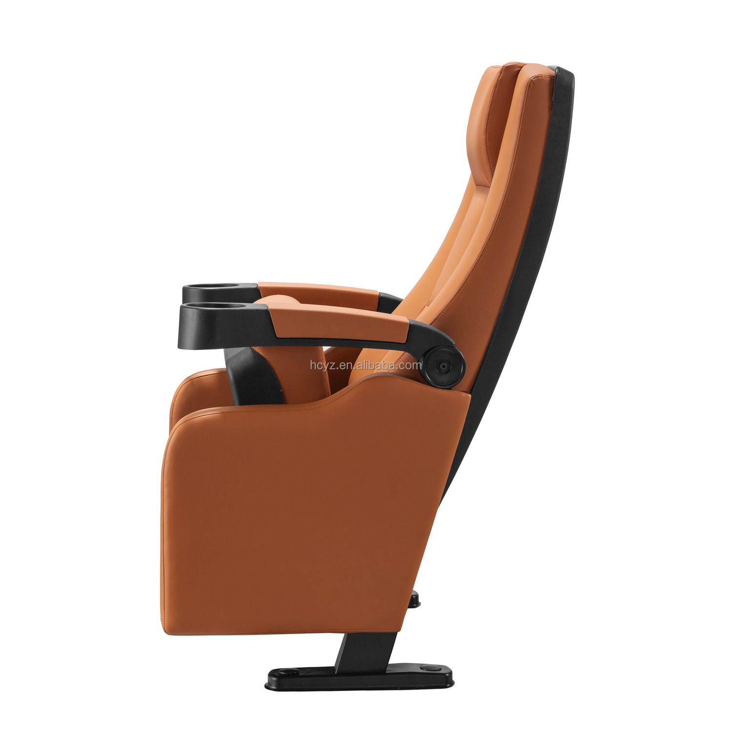 Office Building Theater Seating Durable Fabric Cover and Wooden Frame for Experience