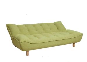 China Bright Yellow Color Functional Sofa Bed Dacron Cashmere - Like Cover wholesale