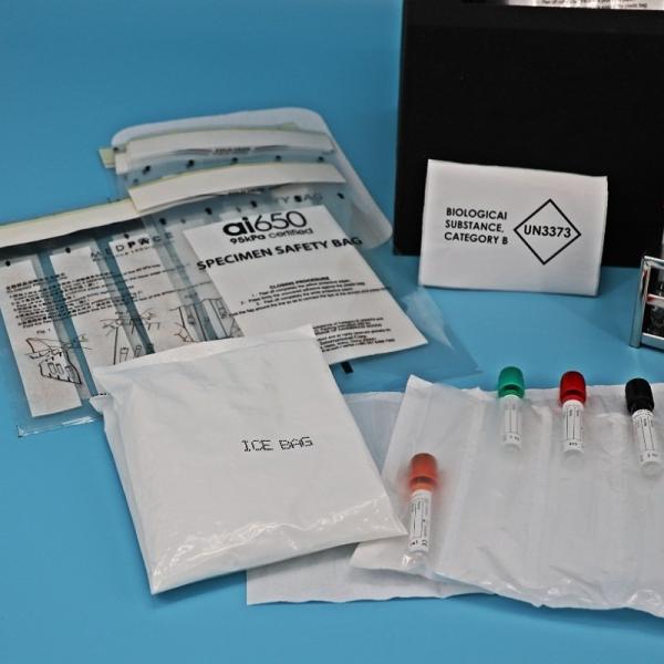 Flame Retardant Insulated Shipping Bag Kits With High Breathability For Medical