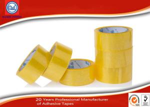 China 48mm x 66m Carton Sealing BOPP Packaging Tape Clear Yellowish wholesale