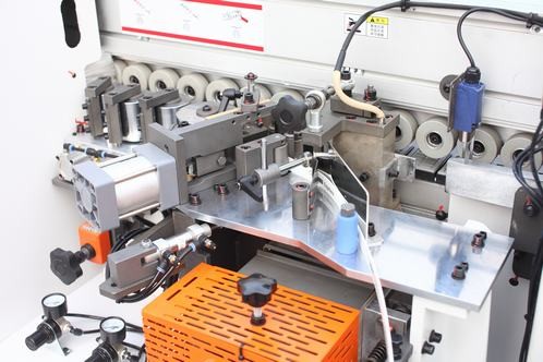 11KW Edge Lipping Machine Kitchen Cabinet Edge Trimmer 15m min