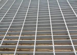 China Welding Heavy Duty Steel Grating , Steel Stair Treads Grating Raw Material wholesale