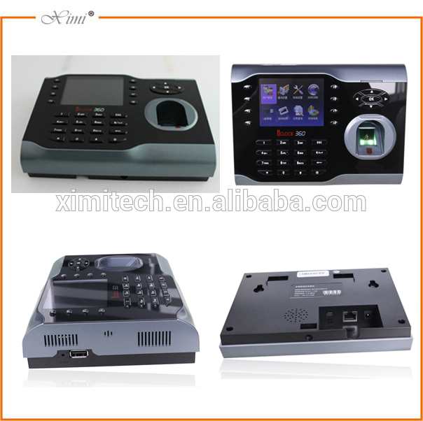 Tcp/ip biometric time attendance system fingerprint time clock time and attendance system