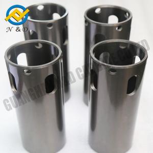 China ISO9001 Tungsten Carbide Tube Multistage Centrifugal Pump Shaft Sleeve With Inner Petal-3 Flaps wholesale