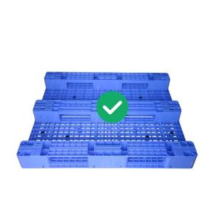 China HDPE Plastic 1300x1100 Heavy Duty Pallet 5000Kg Static Load wholesale
