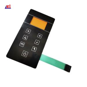 China Tactile LCD Clear Window 0.3mm Membrane Panel Switch wholesale