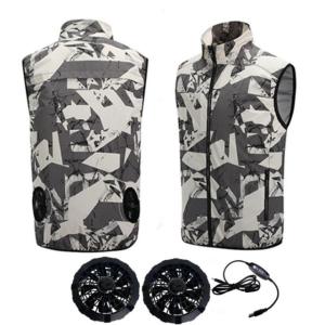 China OEM service Outdoor wear Fan Cooled Jacket 5V With USB Switch Cable wholesale