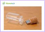 Transparent Wood Glass Message In A Bottle Usb Flash Drive 4GB 8GB