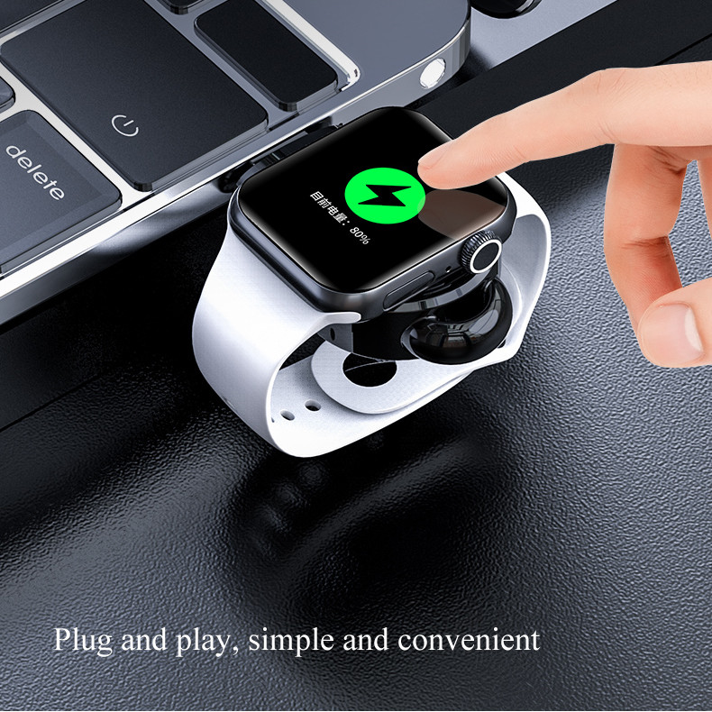 Usb Mini Apple Smartwatch Wireless Charger For Iwtach Series 5 4 3 2 1