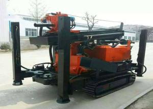 China Crawler Mounted Flexible 180m Pneumatic Borewell Machine wholesale